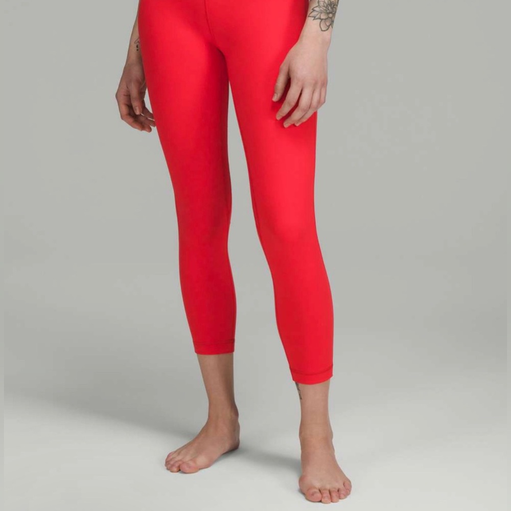 Lululemon Align High-Rise Pant 25" in Love Red - Picture 4 of 4